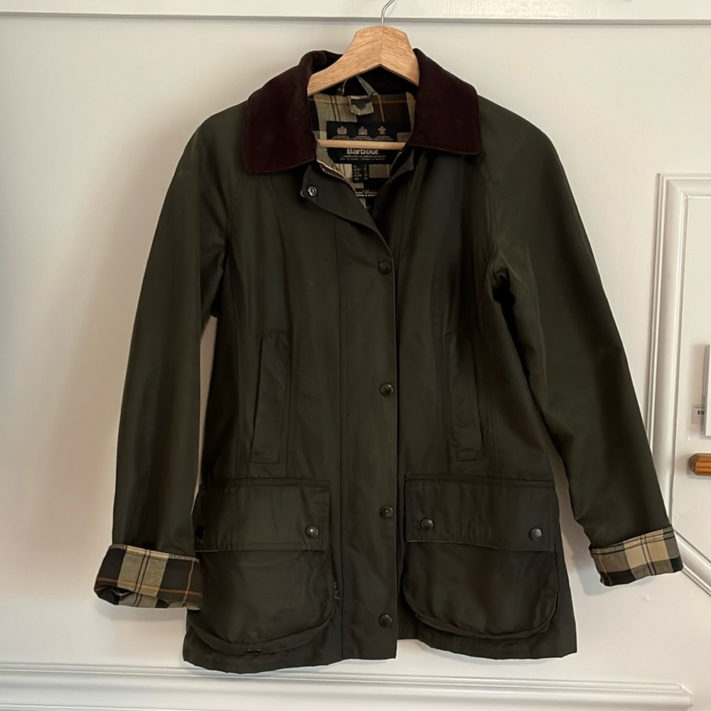 Barbour Beadnell Coat - Size 2 (UK 6)